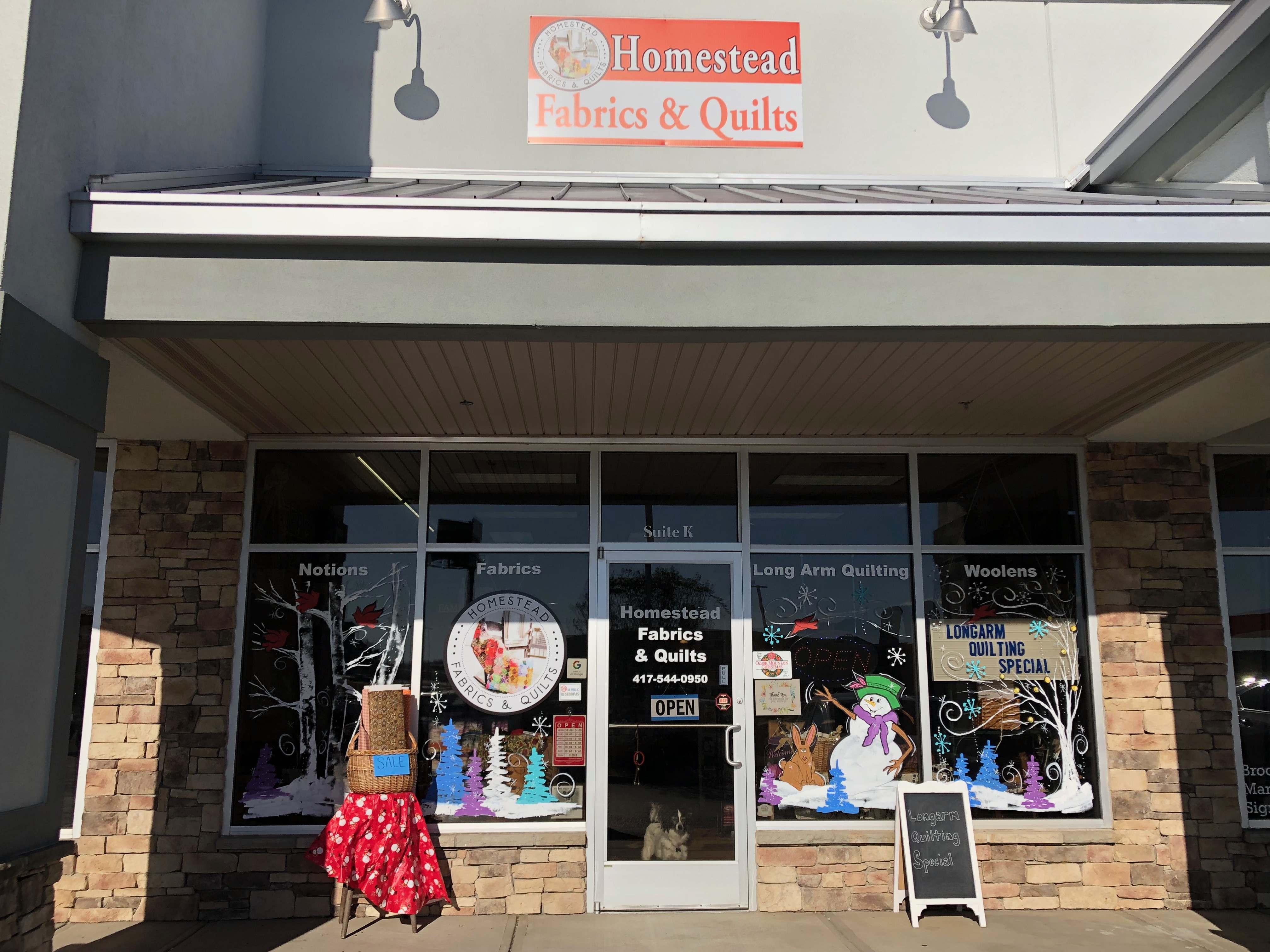 Homestead Fabrics and Quilts shop image