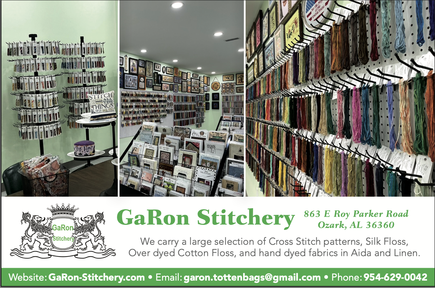 GaRon Stitchery shop image